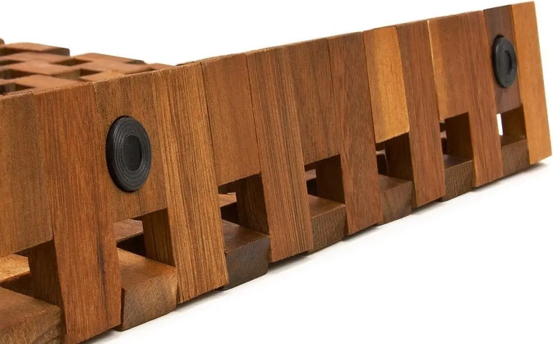 Deuba Badmat Acaciahout 80x50cm - afbeelding 3 van 6