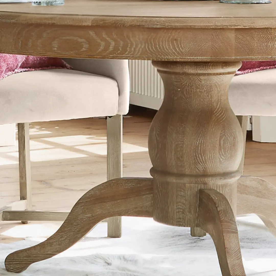 Loberon Beaumont Tafel 150cm - Bruin - afbeelding 3 van 6