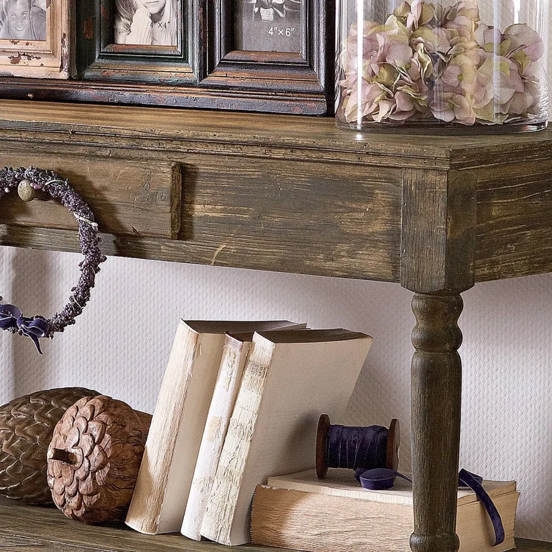 Loberon Sidetable Roubaix - Bruin - afbeelding 6 van 6