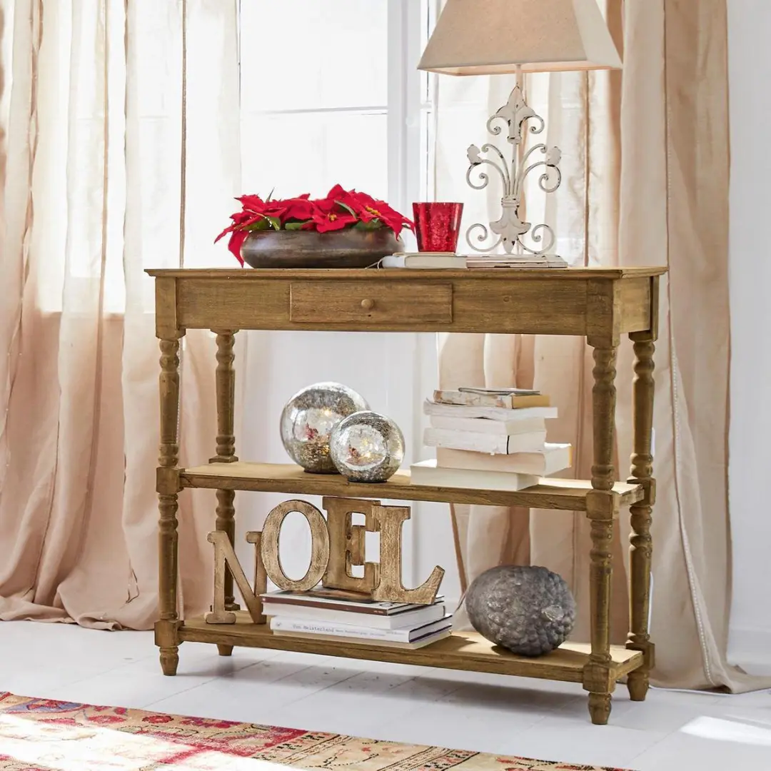 Loberon Sidetable Roubaix - Bruin - afbeelding 5 van 6