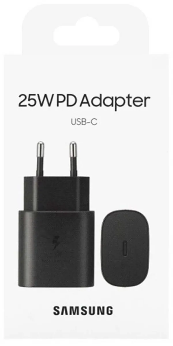 Samsung EP-TA800NBEGEU USB-C Adapter 25W - Zwart