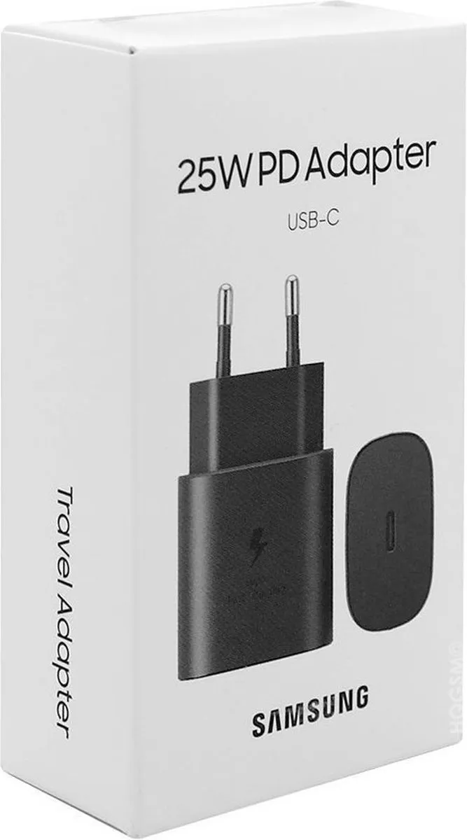Samsung EP-TA800NBEGEU USB-C Adapter 25W - Zwart