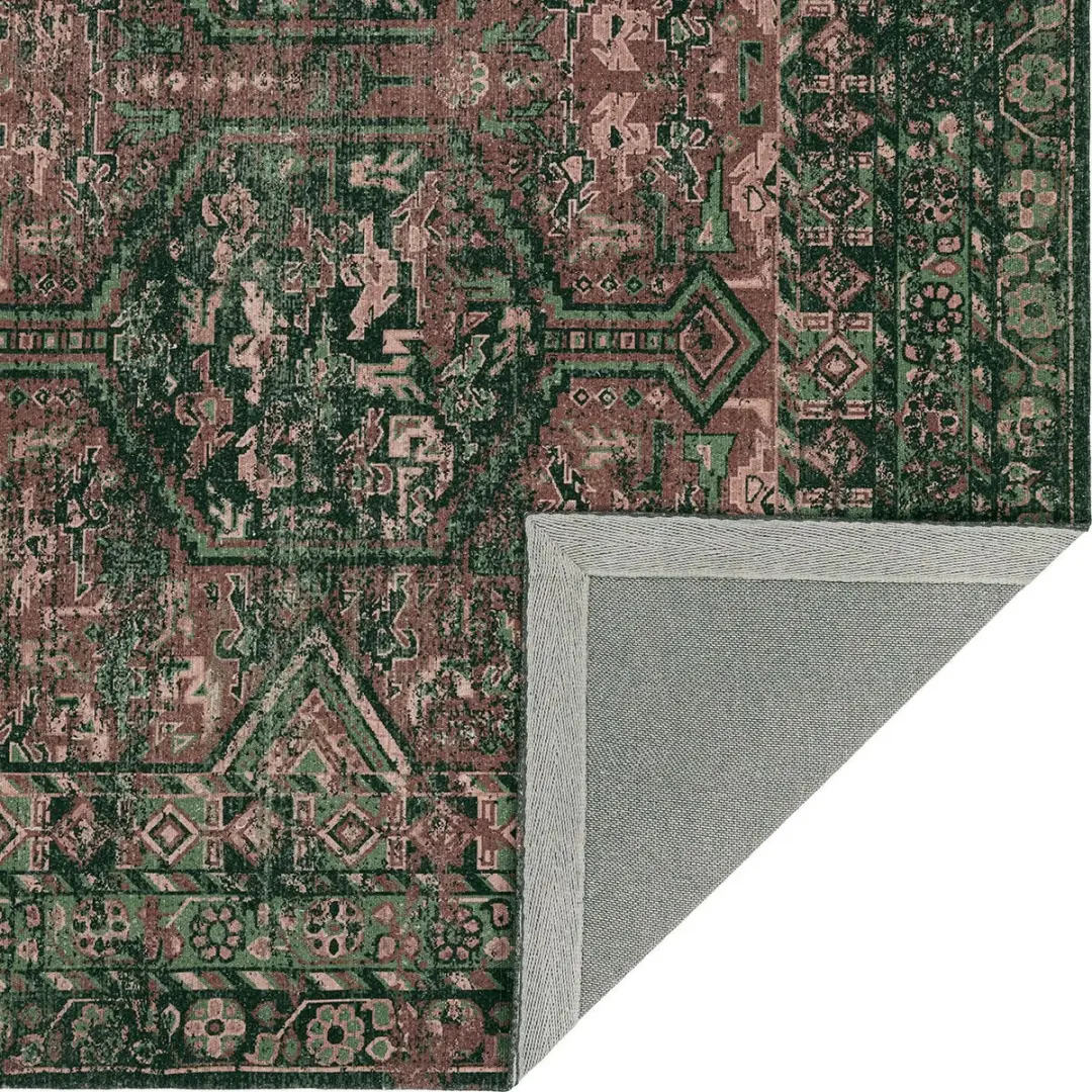 Loberon Incantaro Vloerkleed - Groen - afbeelding 4 van 6