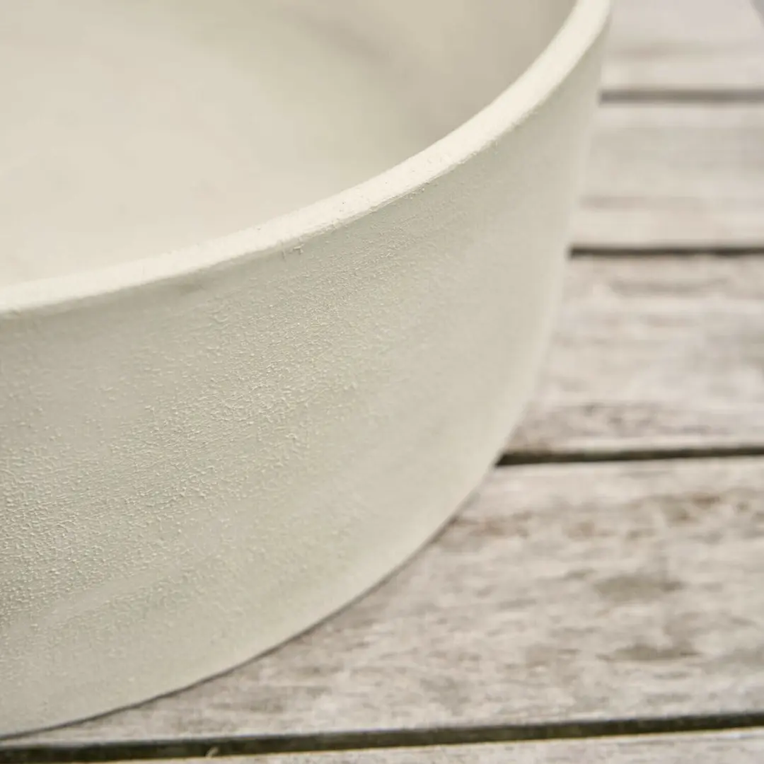 Loberon Schaal Islene Antiekcrème 32cm - afbeelding 4 van 6