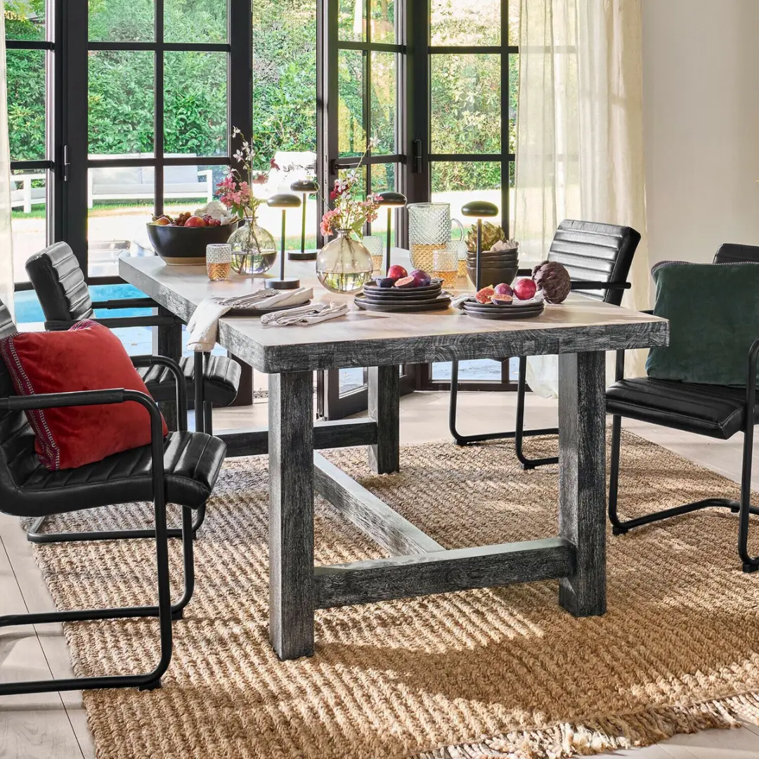 Loberon Oaklynne Tafel - 6 Personen - afbeelding 6 van 6