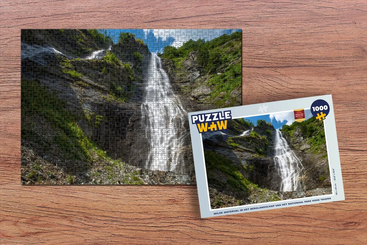 PuzzleWow Legpuzzel Hohe Tauern 1000 Stuks - Multicolor