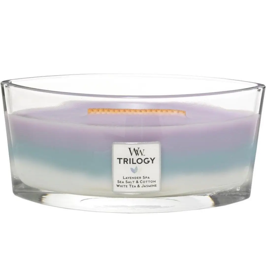 WoodWick Ellipse Trilogy Calming Retreat Geurkaars 50 uur - afbeelding 5 van 5
