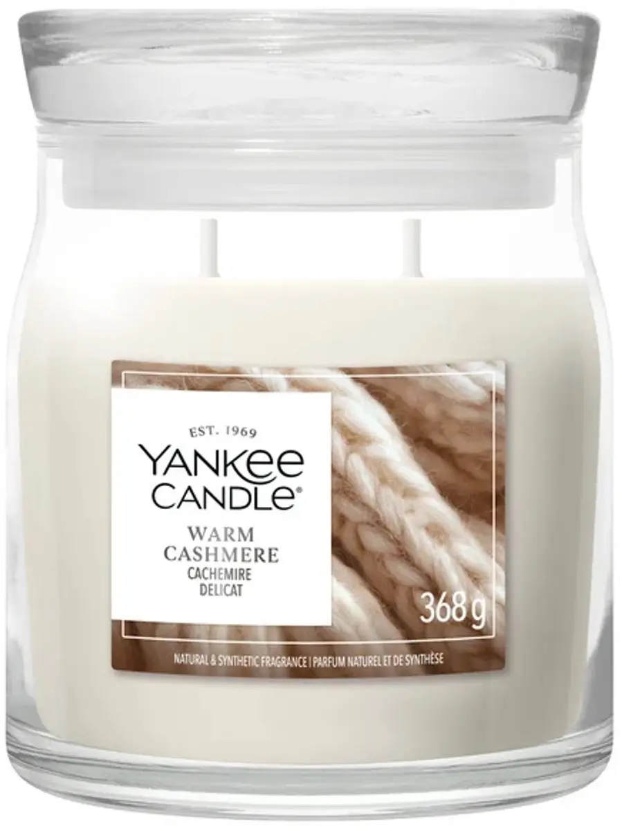 Yankee Candle Warm Cashmere Geurkaars Medium