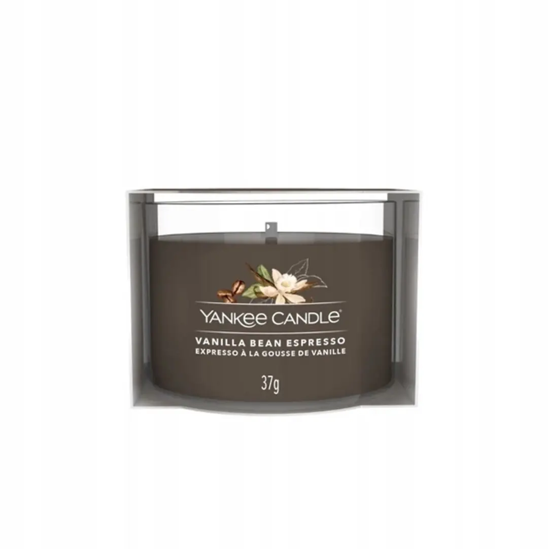 Yankee Candle Mini Geurkaars Vanilleboon Espresso 37g