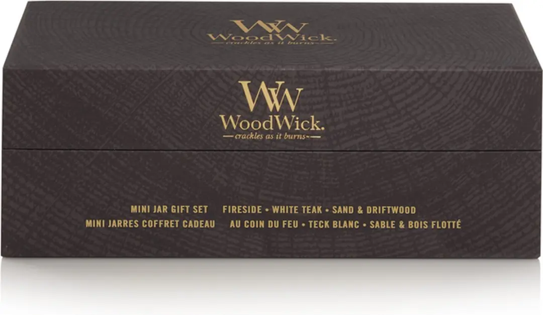 WoodWick Mini Woody Geurkaarsen - 3 Stuks - afbeelding 4 van 6