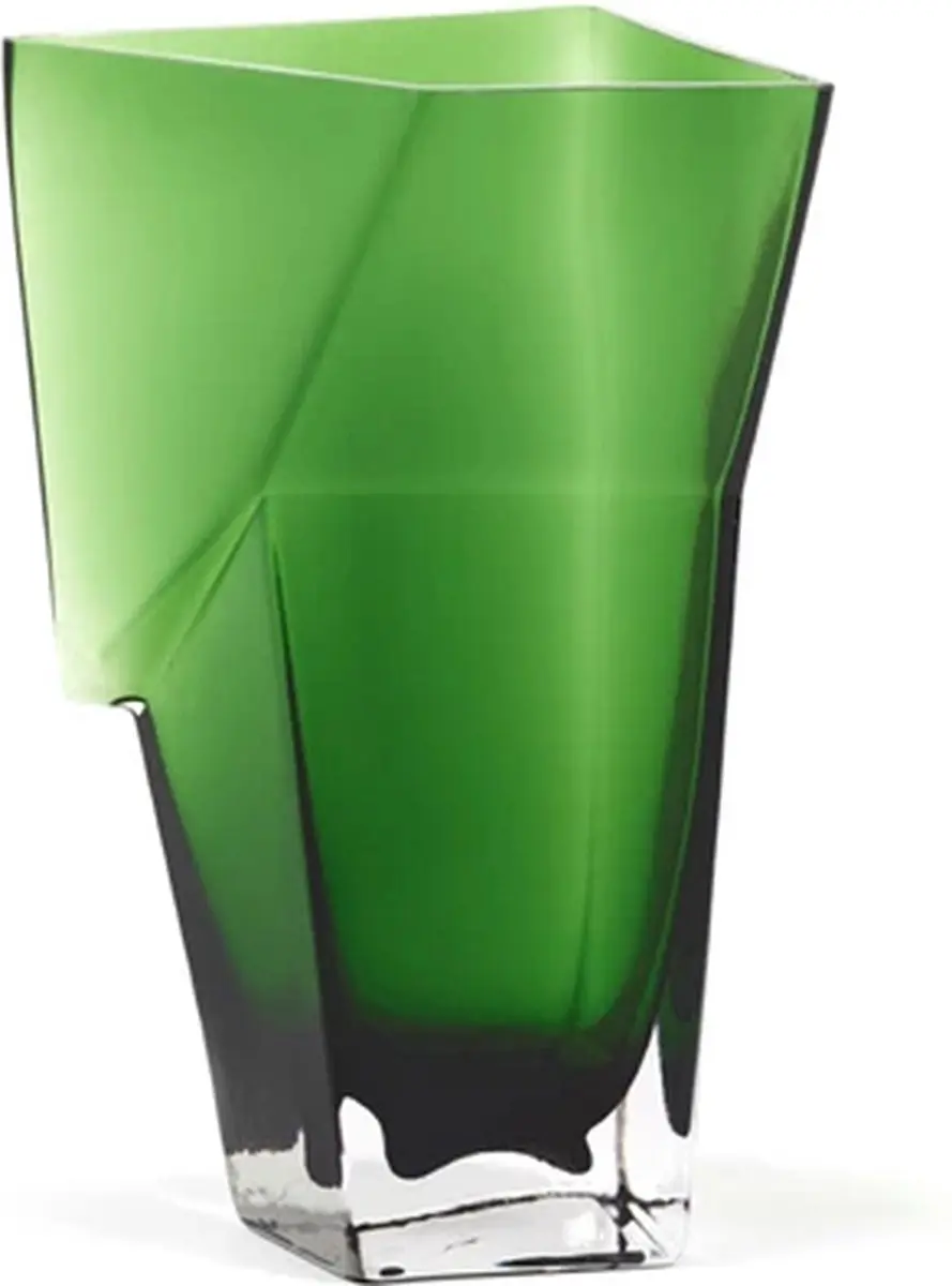 Serax Bob Verhelst Dunk vaas °8 23x18.5cm H33.5cm groen