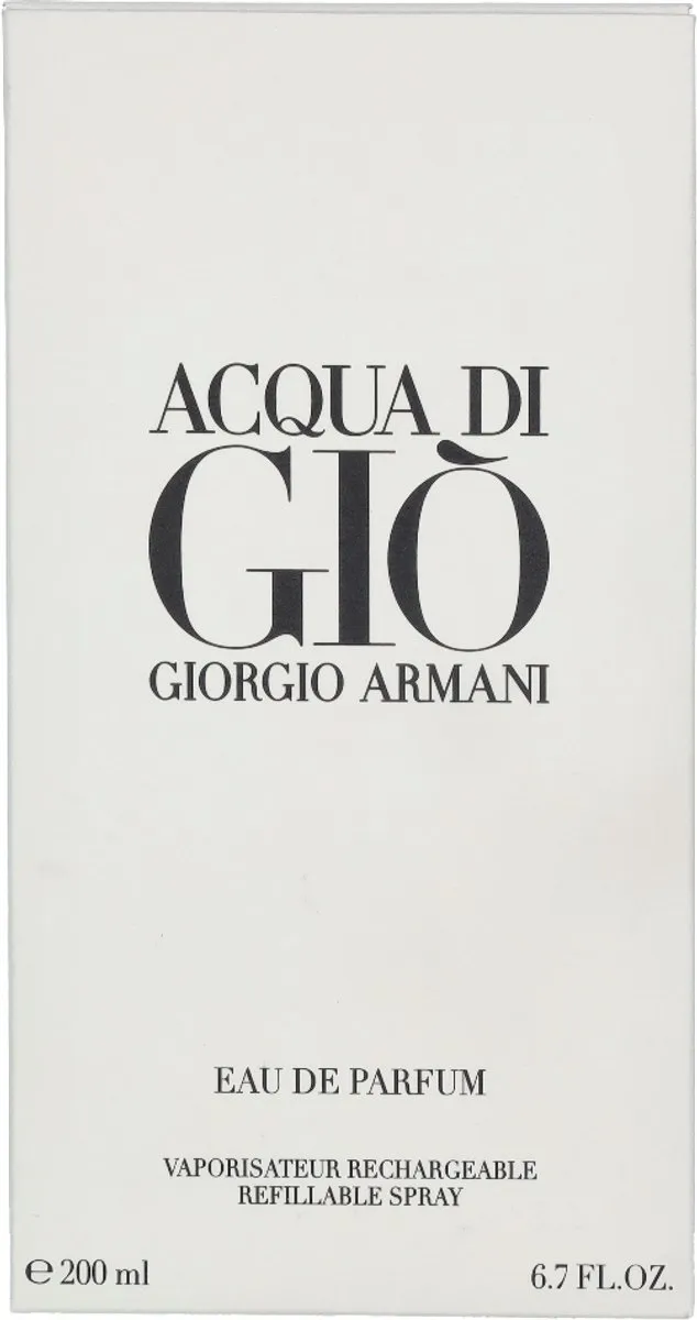 Armani Acqua di Gio Eau de Parfum - Herenparfum 200ml