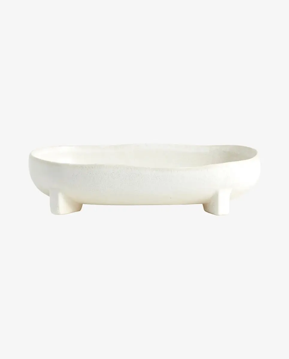 Nordal Schaal Pemba Keramiek Offwhite Medium