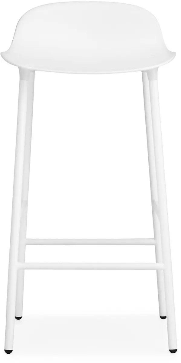 Normann Copenhagen Form Barkruk - Zwart Staal 65cm - afbeelding 3 van 6