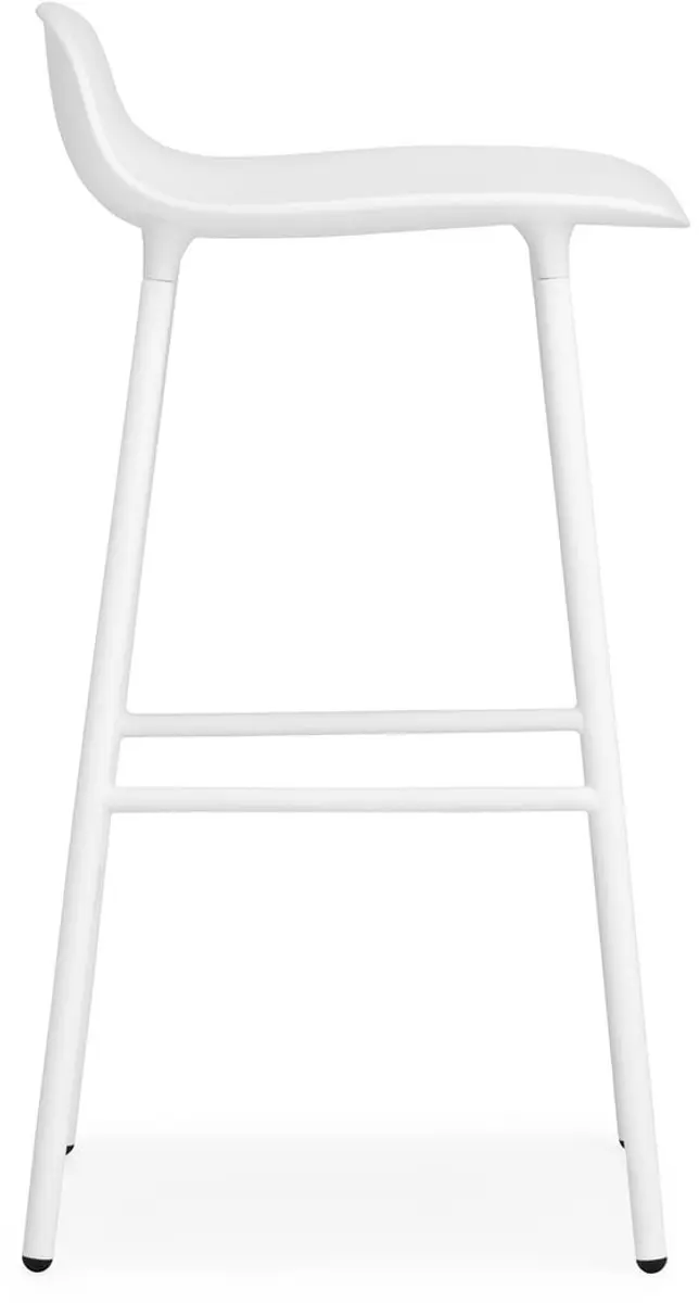 Normann Copenhagen Form Barkruk - Zwart Staal 65cm - afbeelding 6 van 6