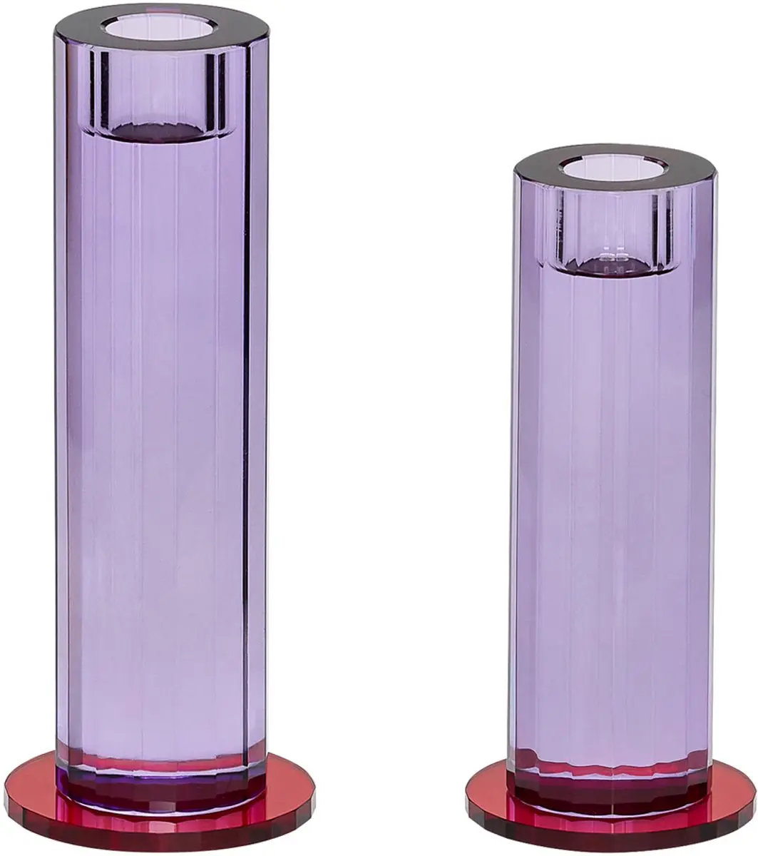 Hübsch kandelaar Cut Purple