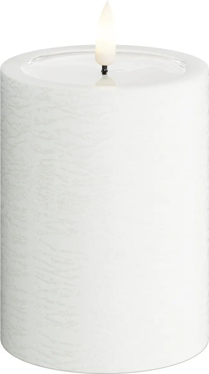 DeLuxe Homeart Unique Kaars UNI0004 Wit