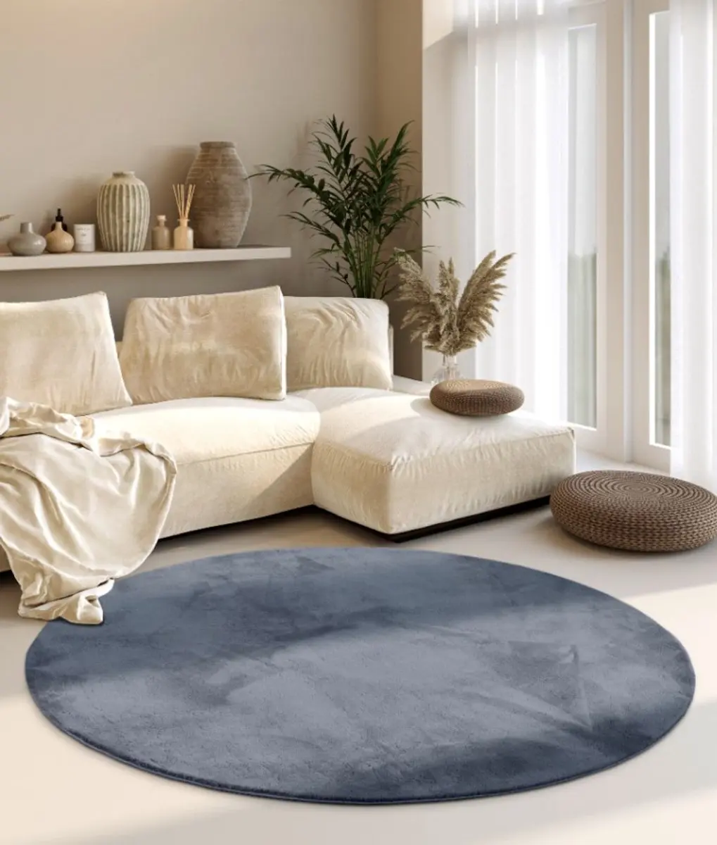 Villeroy & Boch Rond Effen Vloerkleed