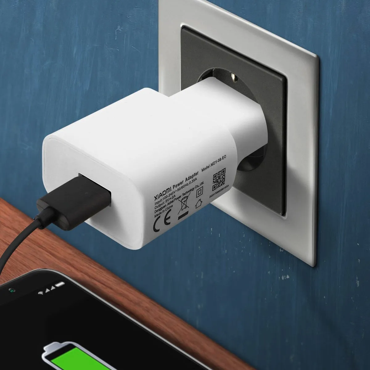 Xiaomi Netlader MDY-08-EO - 18W - Wit