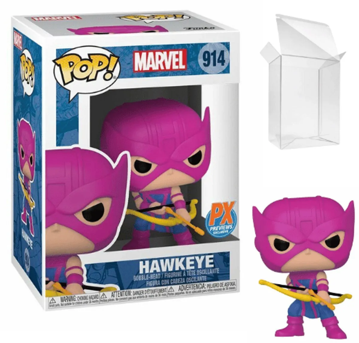 Marvel Funko POP! Hawkeye PX Exclusive Verzamelfiguur - 9cm - Multicolours