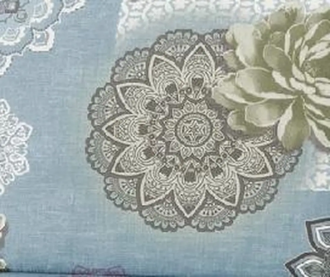 Rugkussen 40x30 Lisa blue