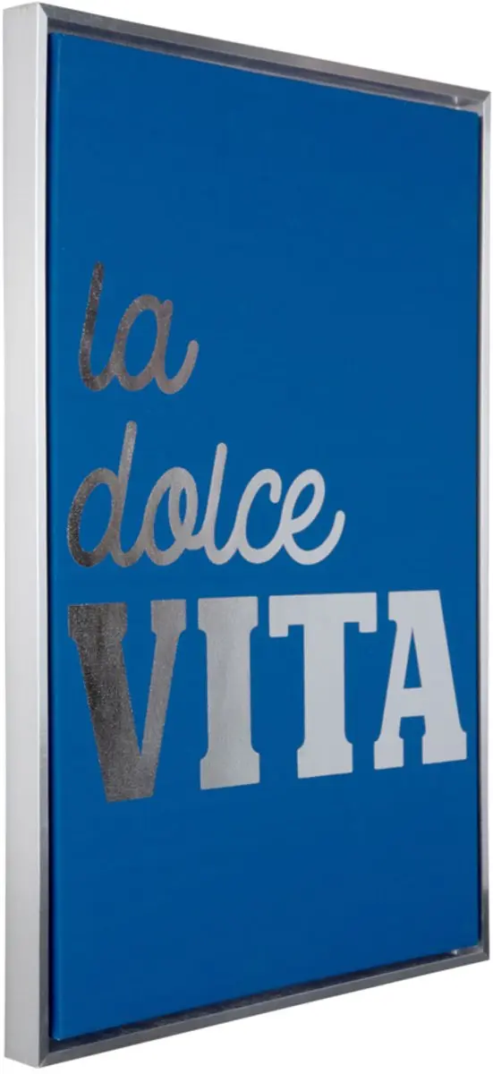 Present Time La Dolce Vita Medium Wanddecoratie - Blauw - afbeelding 2 van 2