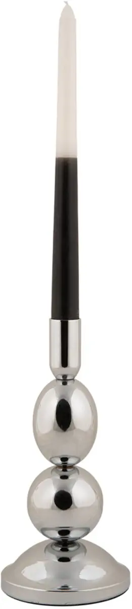 Present Time Dazzle Medium Kandelaar - Ø10cm - Zilver - afbeelding 2 van 2