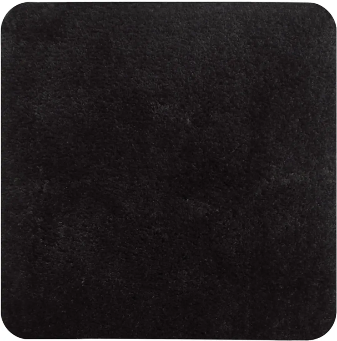 Dutch House Bidetmat Caen 60x60cm - Zwart - afbeelding 5 van 5