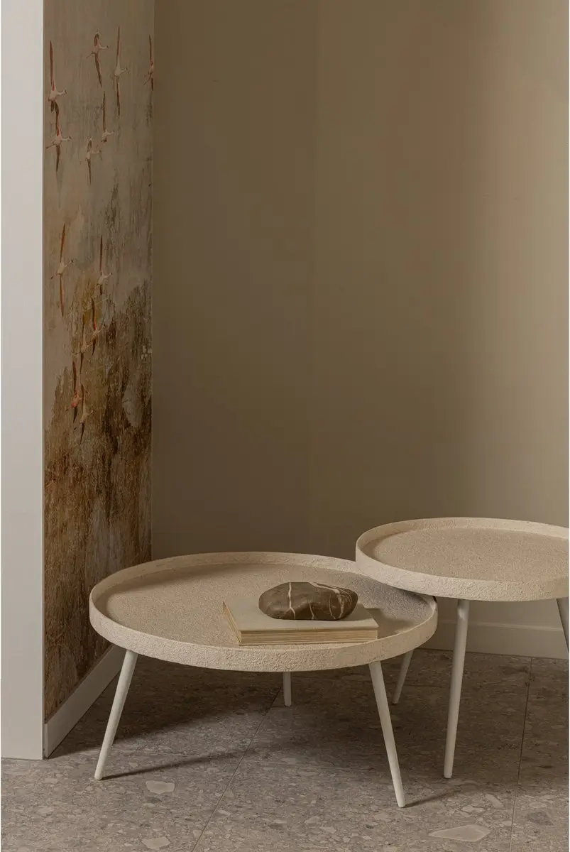 WOOOD Bounds Bijzettafel - Hout/Metaal - Naturel - 38x74x74 - afbeelding 6 van 6