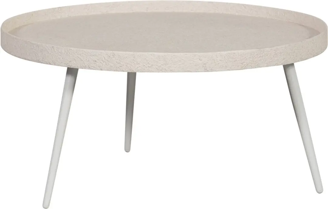 WOOOD Bounds Bijzettafel - Hout/Metaal - Naturel - 38x74x74 - afbeelding 2 van 6