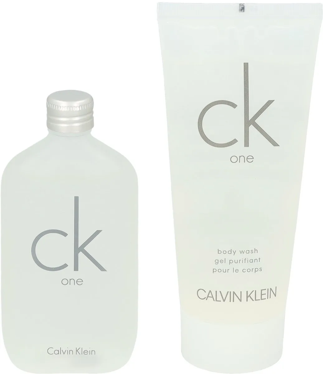 Calvin Klein CK One Geschenkset - Eau de Toilette 50ml + Douchegel 100ml