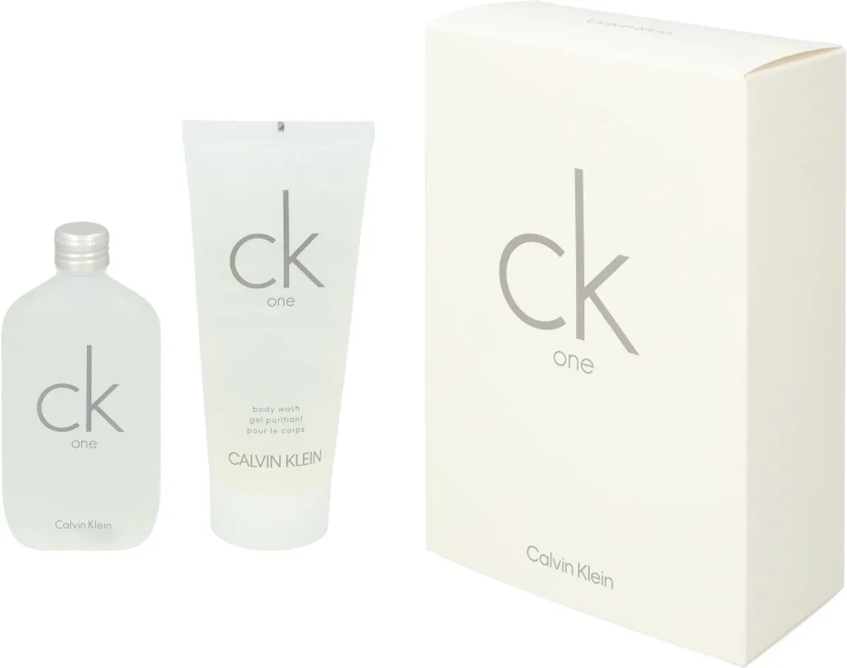 Calvin Klein CK One Geschenkset - Eau de Toilette 50ml + Douchegel 100ml
