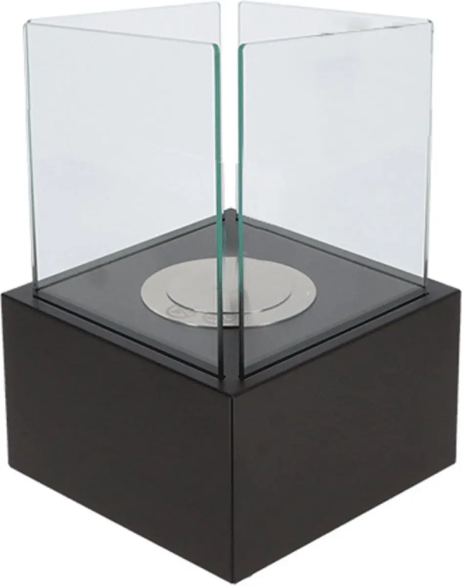 Esschert Design Bioethanol Tafelhaard - 20x20cm Zwart - afbeelding 2 van 4