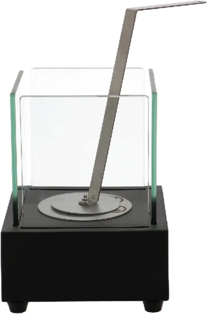 Esschert Design Bioethanol Tafelhaard - 20x20cm Zwart - afbeelding 4 van 4