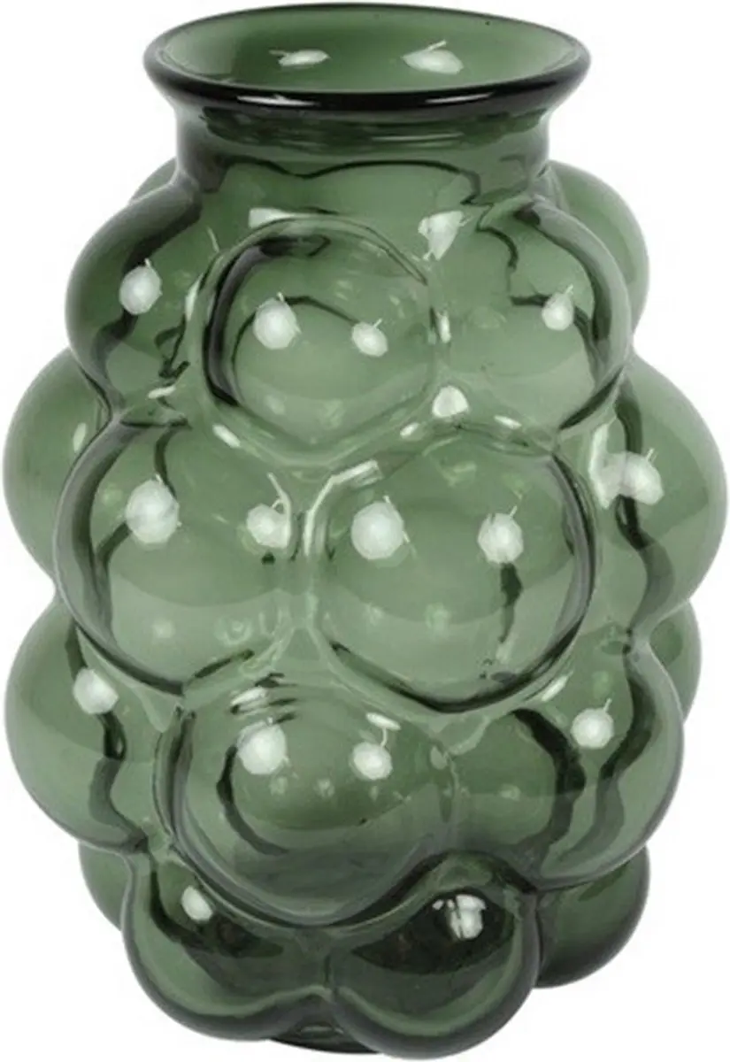 Countryfield Vaas Royal-Kim glas L21B21H30CM donker groen
