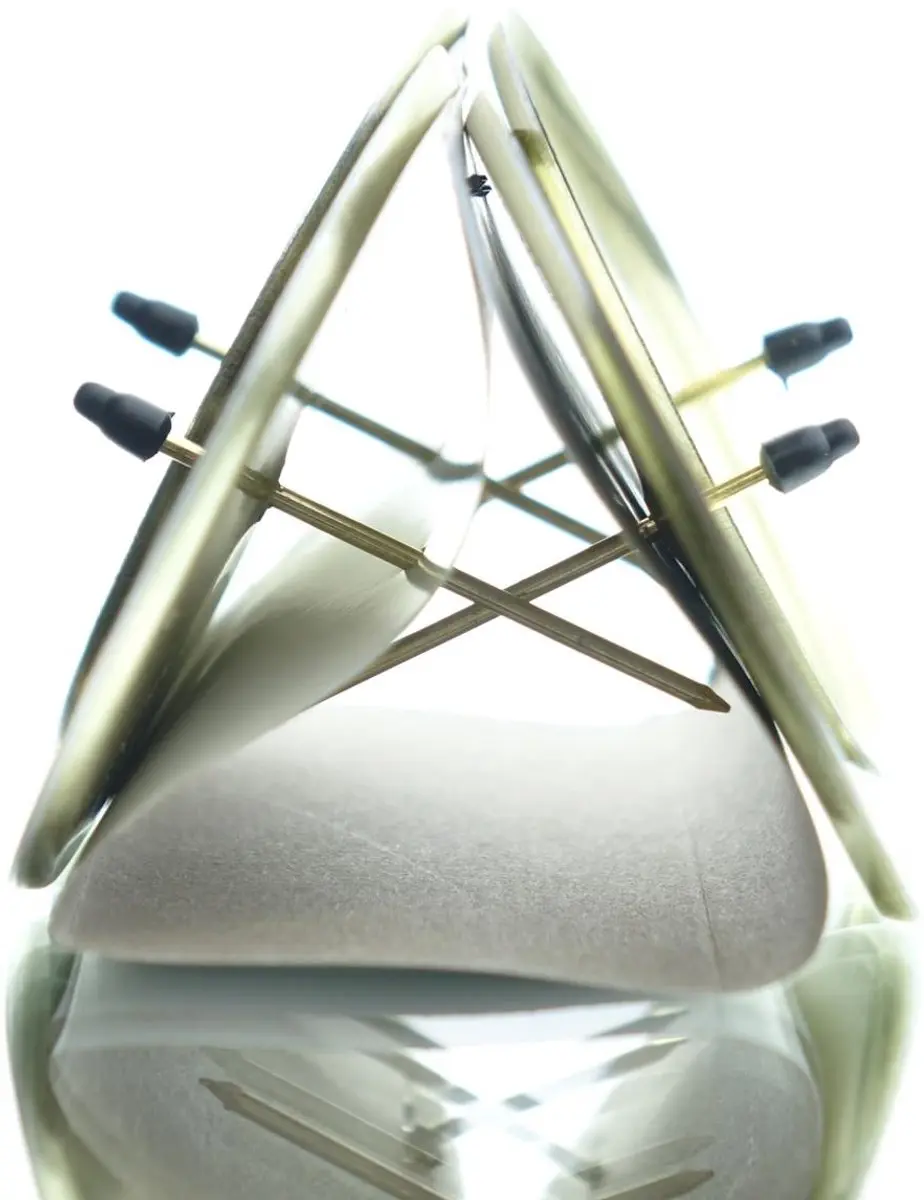 Decoris Kaarshouder 6cm Goud - 4 Stuks - afbeelding 3 van 4