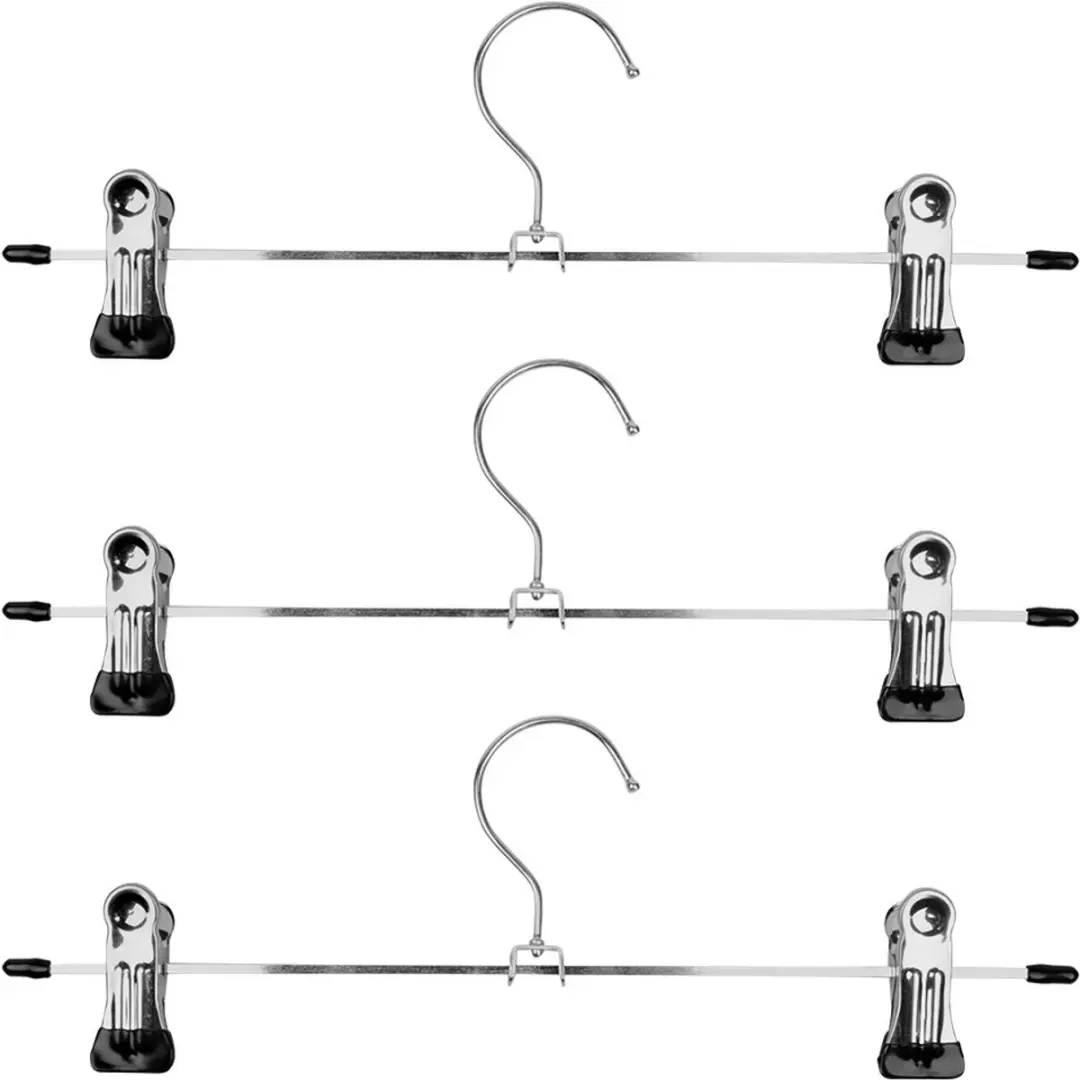 Five Kledinghangers 28cm - 3 Stuks - Zilver - afbeelding 3 van 6