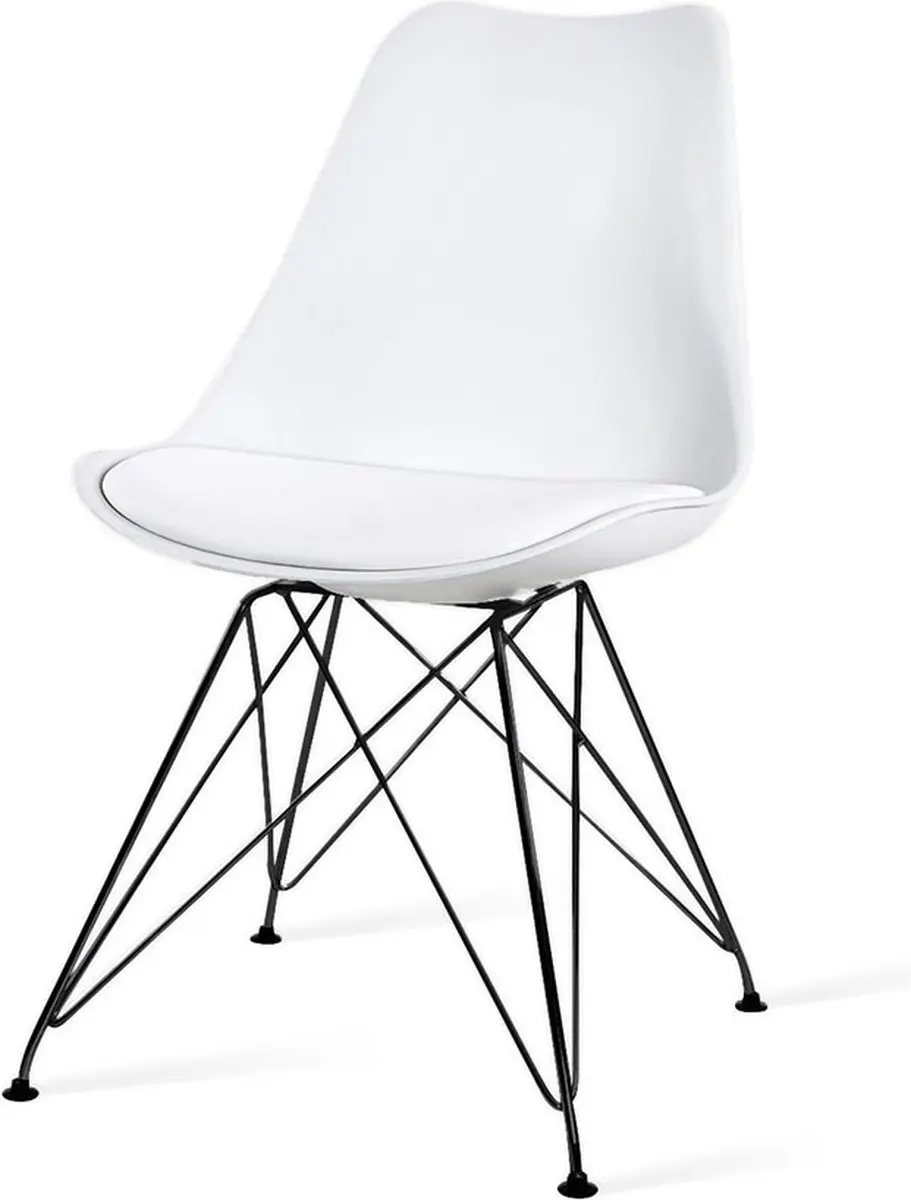 Essence Metal Eetkamerstoel Wit