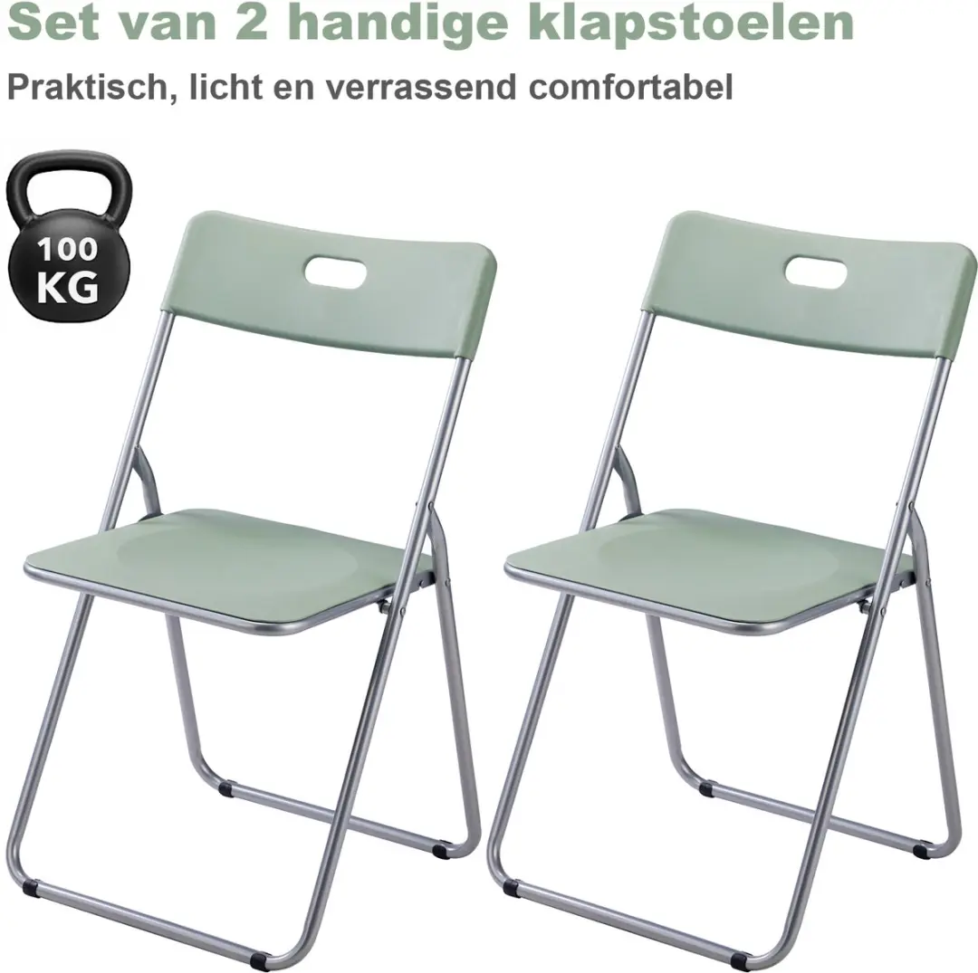 Bardi Set van 2 Klapstoelen