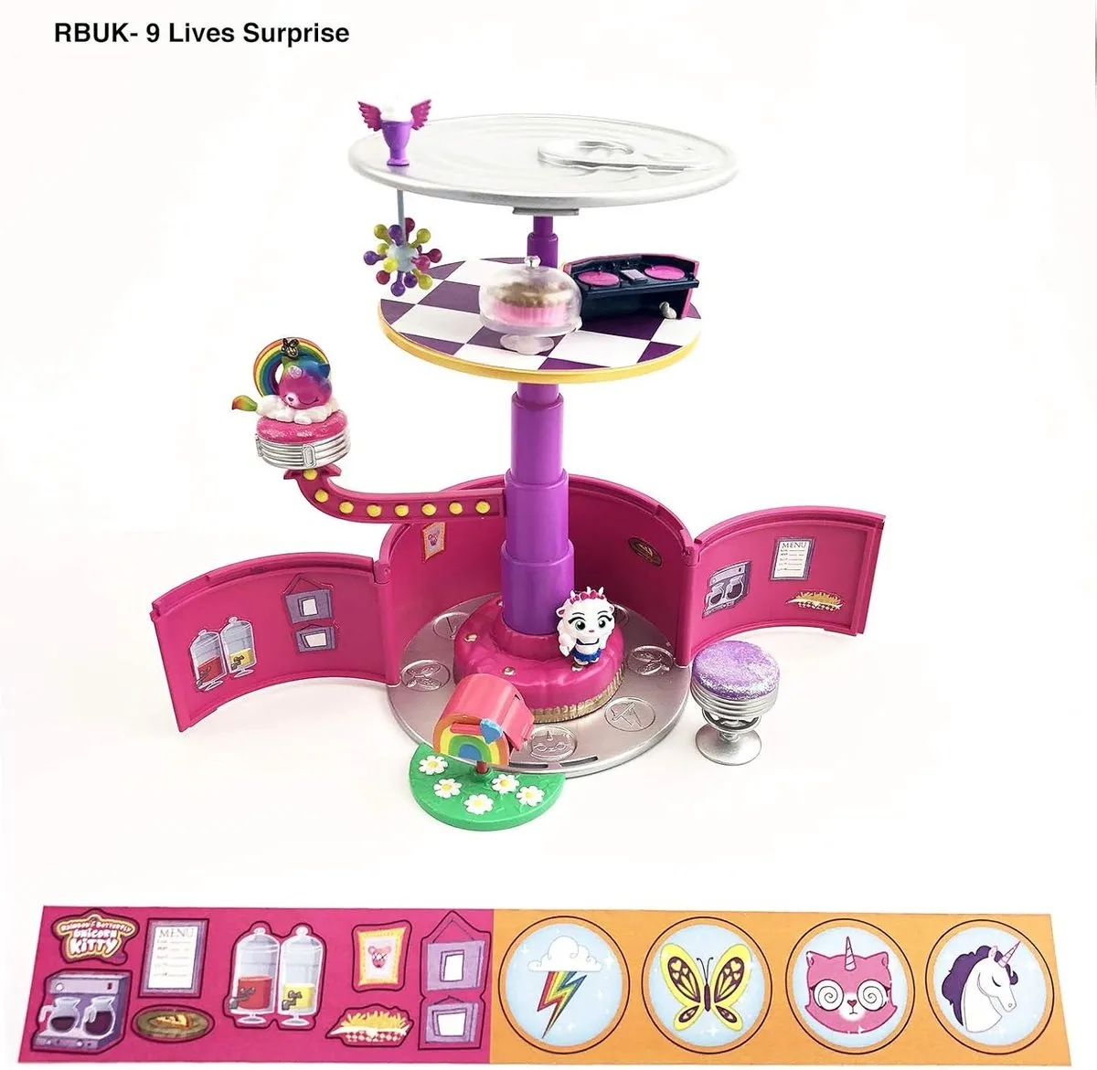 Nickelodeon Rainbow Butterfly Unicorn Kitty Mystery Pack - 10cm