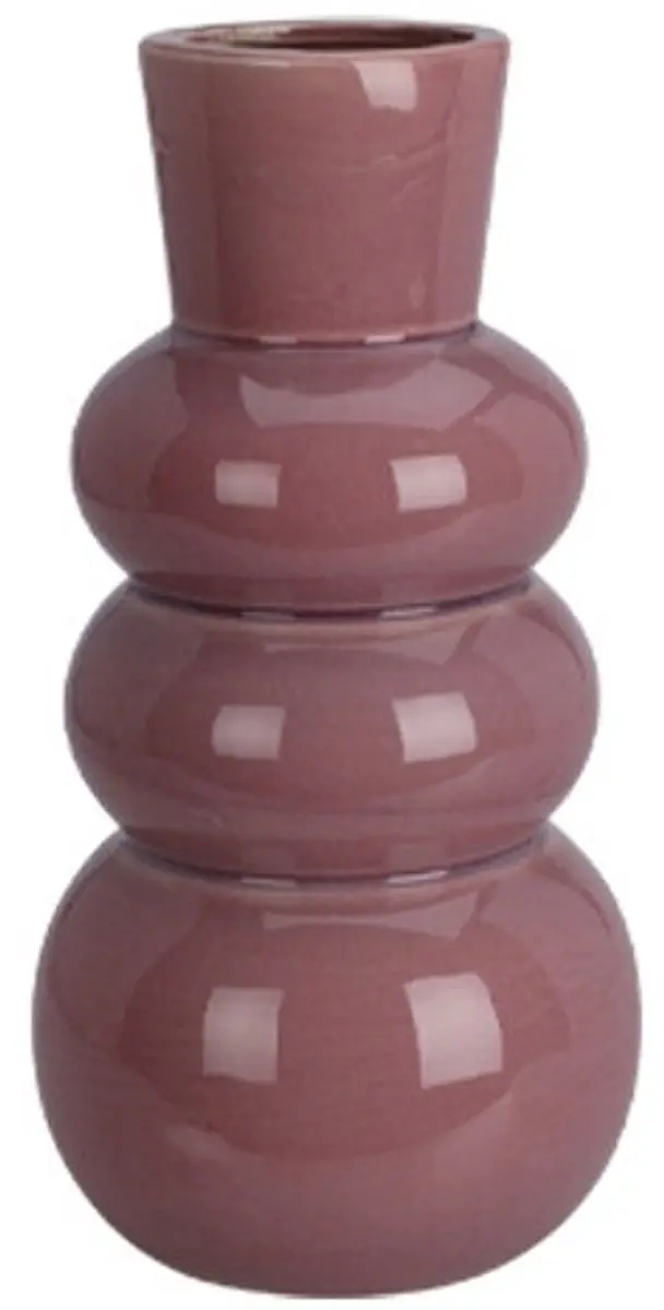 Vaas met 3 bubbels, 30 cm, groen