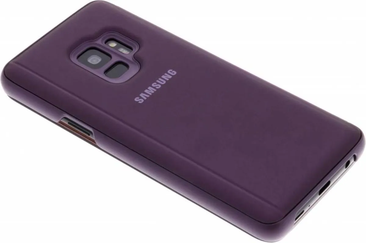 Samsung Galaxy S9 Clear View Cover - Violet EF-ZG960CVEGWW