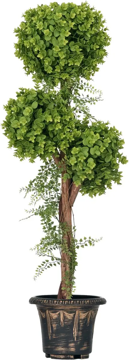 HOMCOM-Kunstplanten-PE-30x30x115cm-Groen