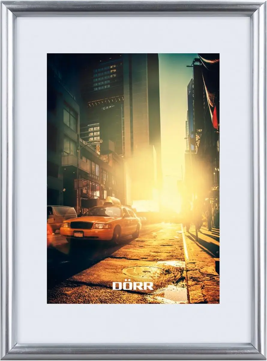 Dörr New York Kunststof fotolijst 21x29.7 zilver
