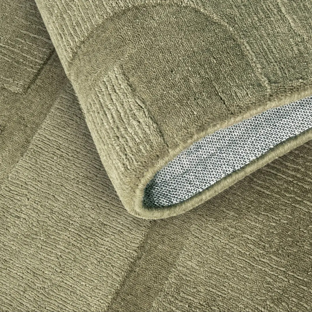 Villeroy & Boch Alexis Wollen Vloerkleed 80x150cm Groen - afbeelding 3 van 6