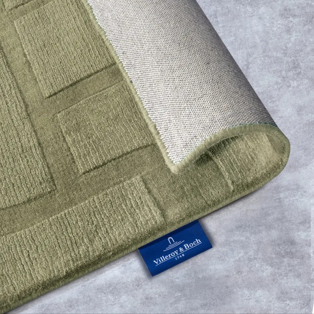 Villeroy & Boch Alexis Wollen Vloerkleed 80x150cm Groen - afbeelding 5 van 6