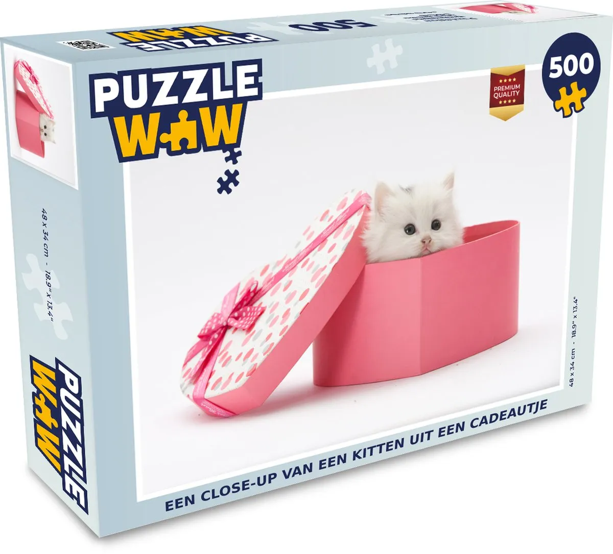 PuzzleWow Legpuzzel 500 Stuks