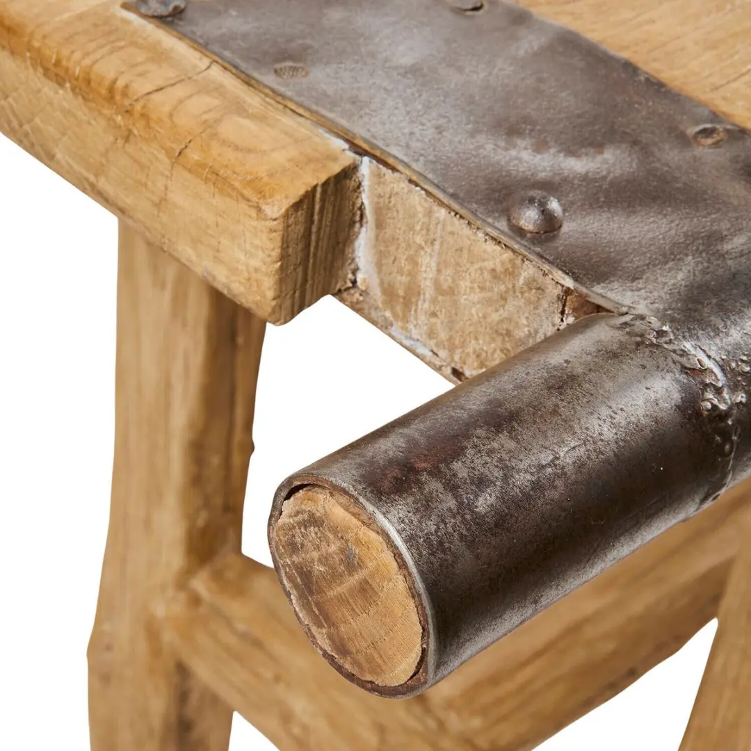 Loberon Crestmoore Wandtafel - 6 Personen - Bruin - afbeelding 5 van 6