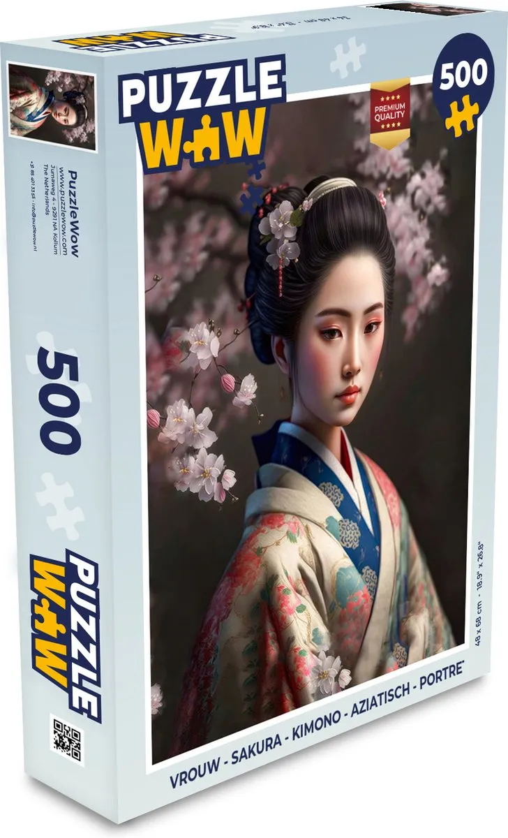 PuzzleWow Aziatische Vrouw