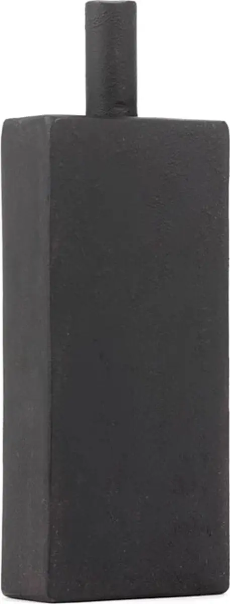 Serax Antonino Sciortino Moro vaas L H23cm 8x4cm metaal zwart